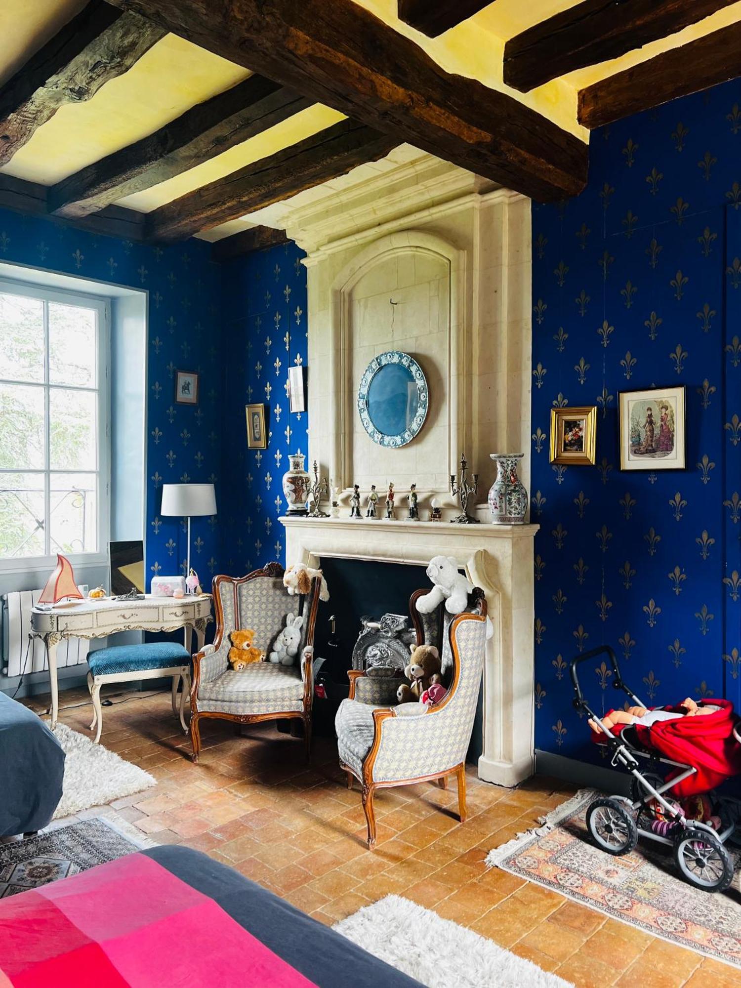 Chateau De La Thibaudiere Bois Savary - Chambre Familiale Du Roi Allonnes  Esterno foto