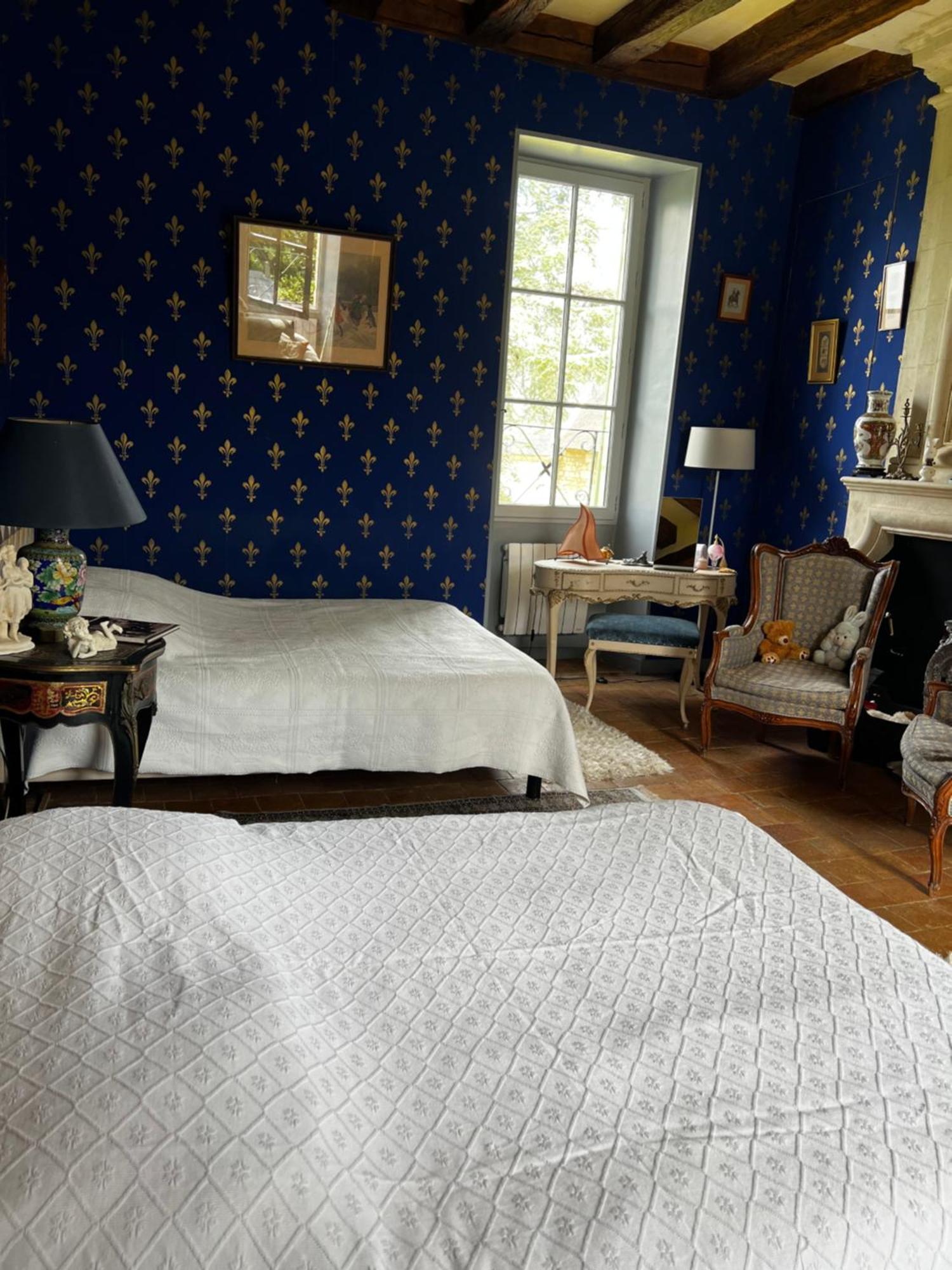 Chateau De La Thibaudiere Bois Savary - Chambre Familiale Du Roi Allonnes  Esterno foto